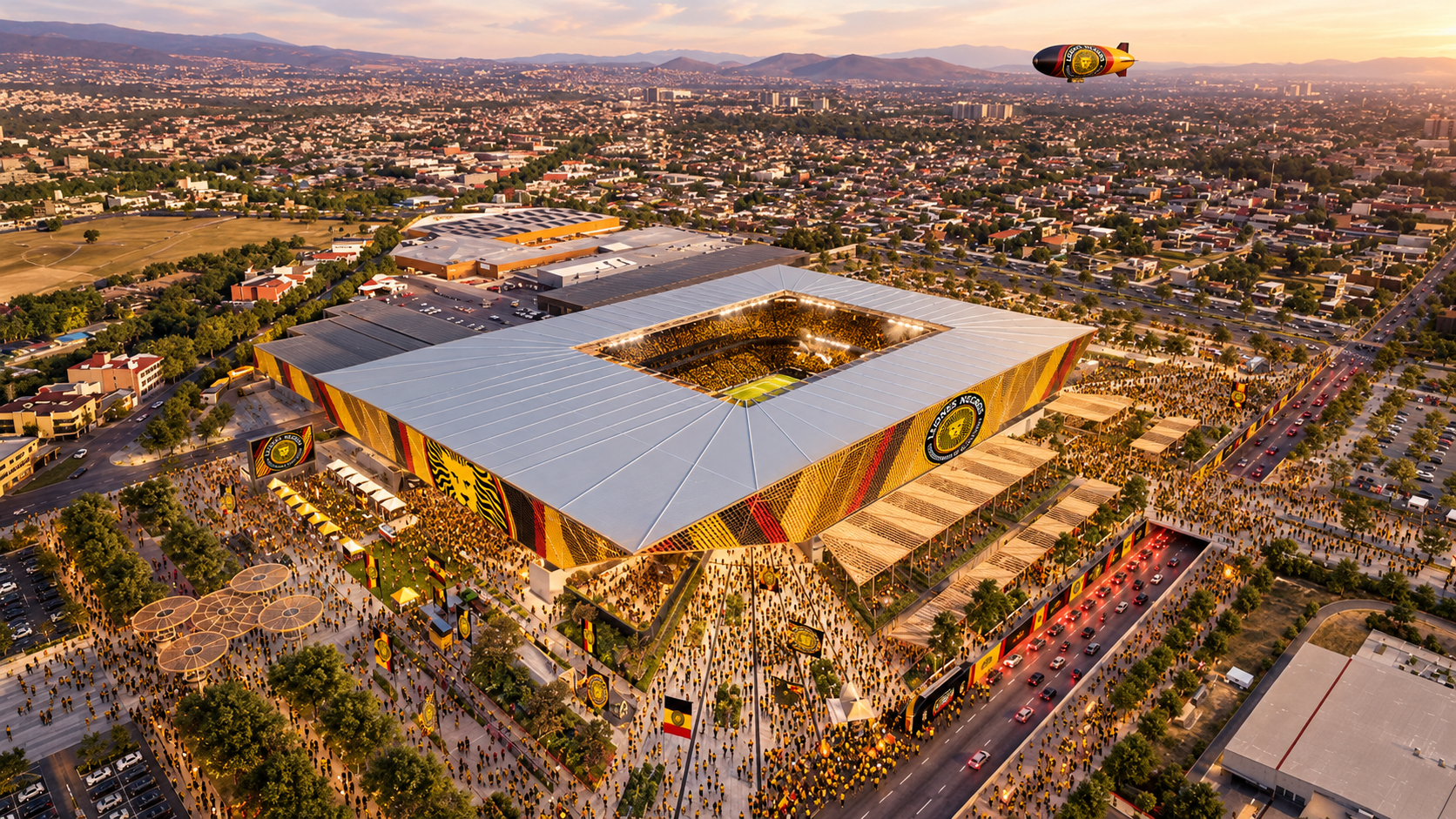 El nuevo estadio de Leones Negros 